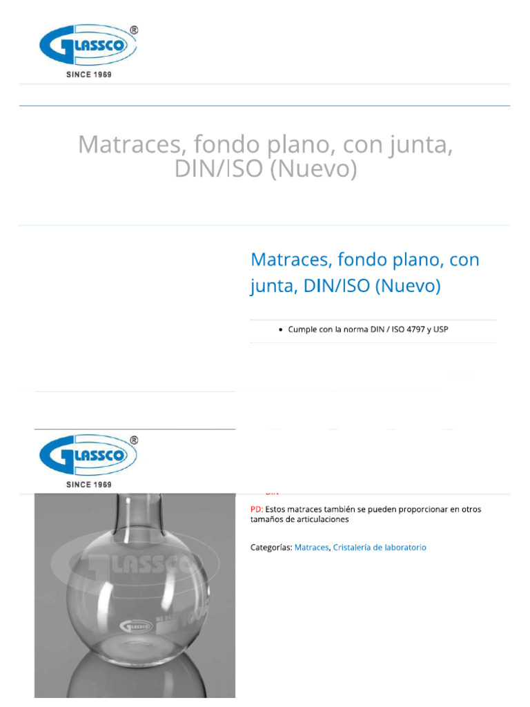 058.202.17 Matraz Fondo Plano 29-32 de 500 ML | PDF