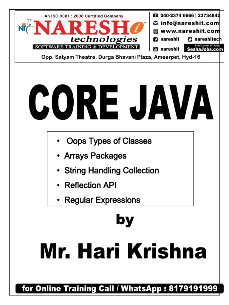 Java Programming Concepts Overview | PDF