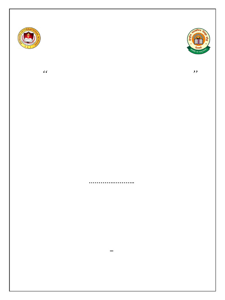 SURYA PHy Project Completed | PDF | Science