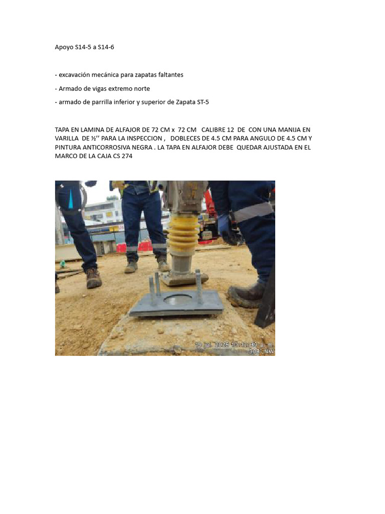 Tapa de Aluminio para Inspección CS 274 | PDF