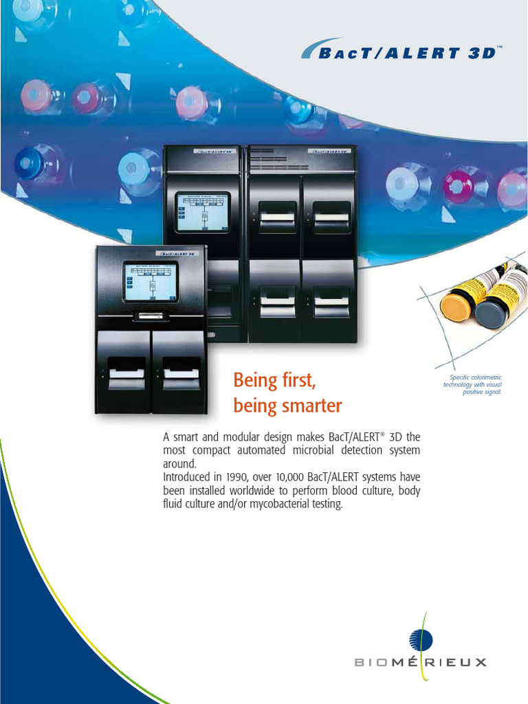 BacT/ALERT® 3D: Compact Microbial Detection | PDF | Alternating Current ...