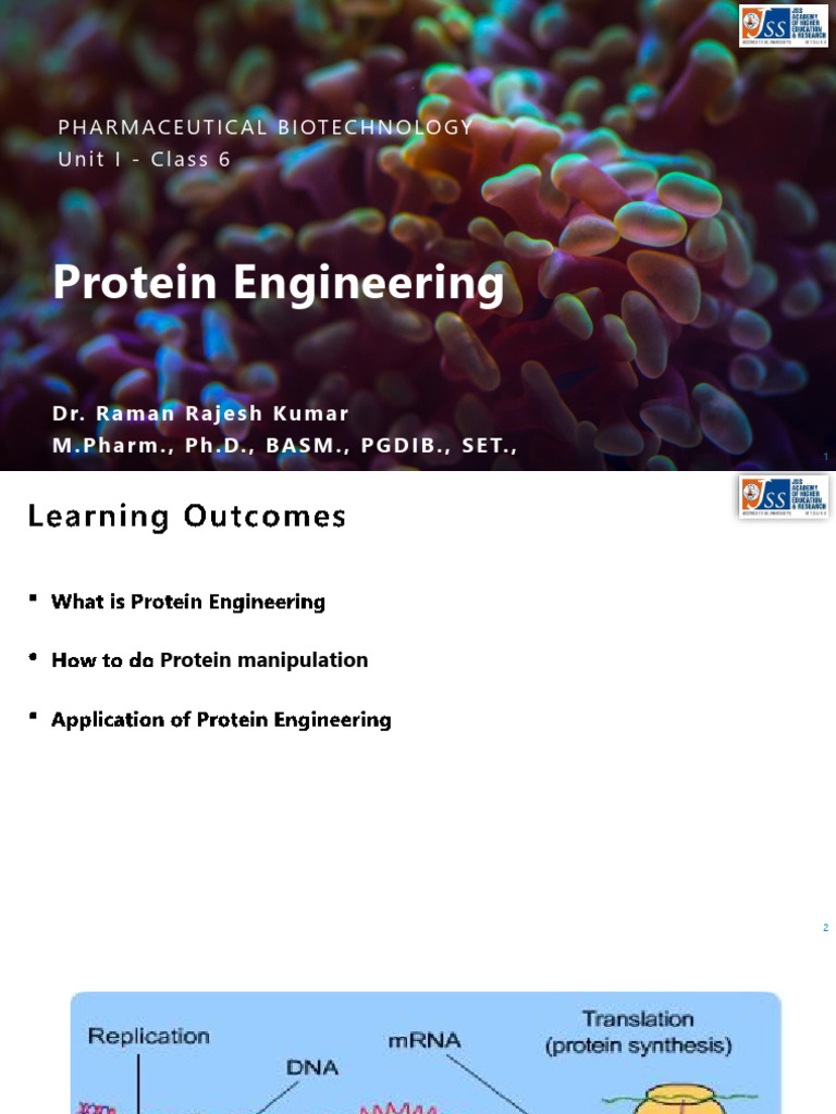 Protein Engineering Techniques and Applications | PDF