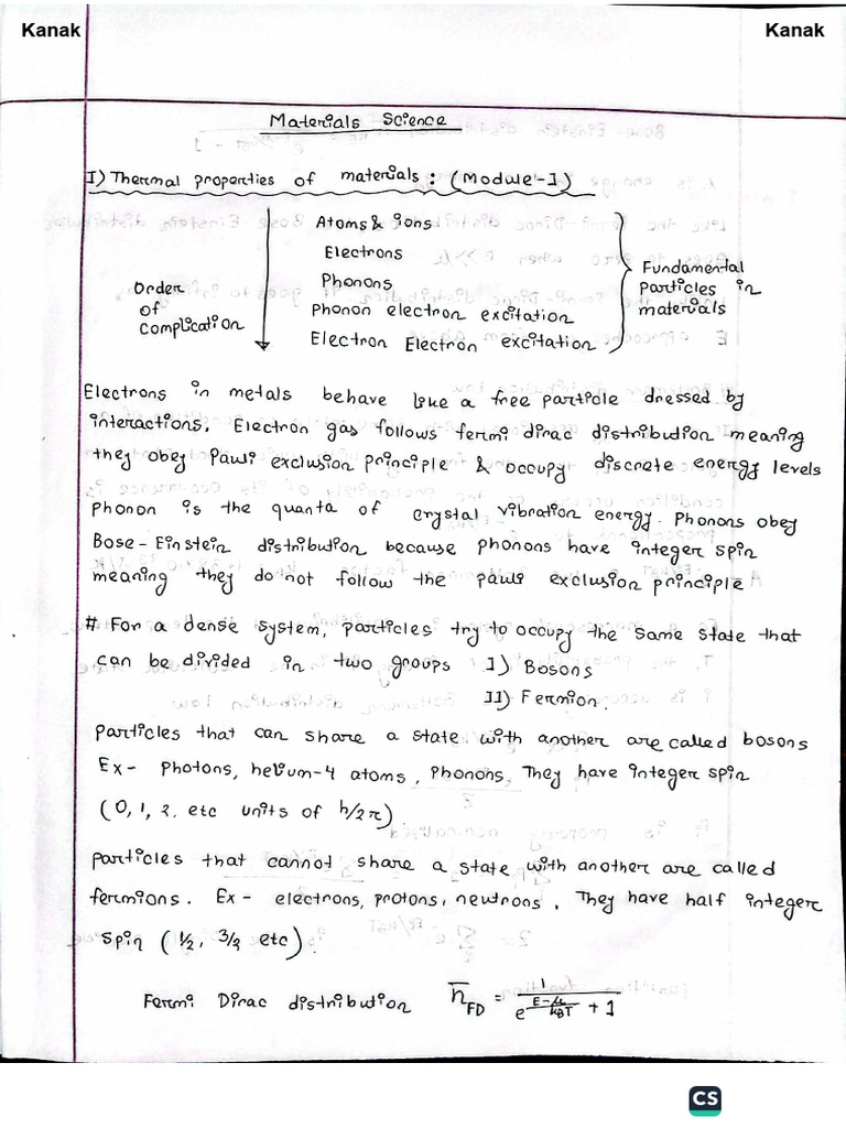 Materials Science Note Lec (1-3) | PDF