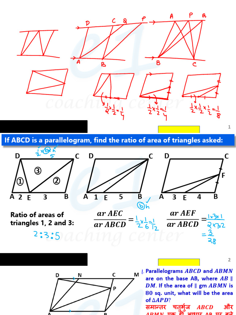 04 Mensuration 2D Class 04 | PDF