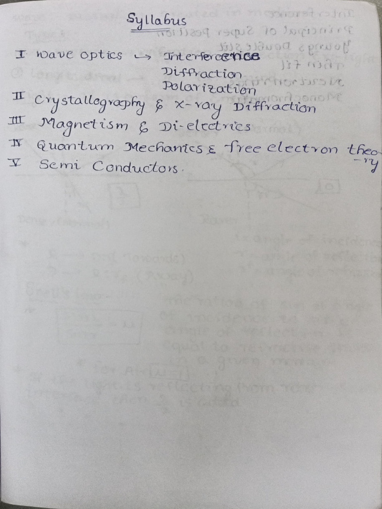 Physics Written Notes | PDF
