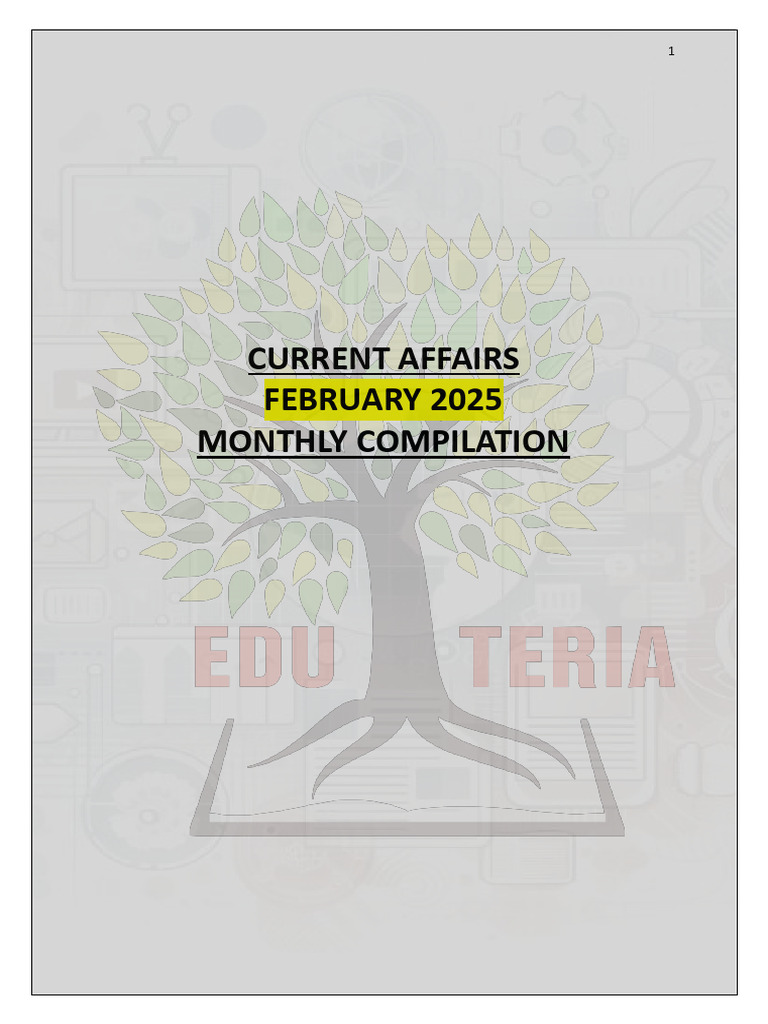 February 2025 Monthly Compilation English | PDF