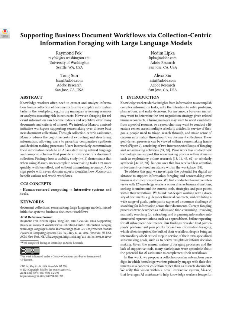 AI-Enhanced Document Workflow Support | PDF | Artificial Intelligence ...