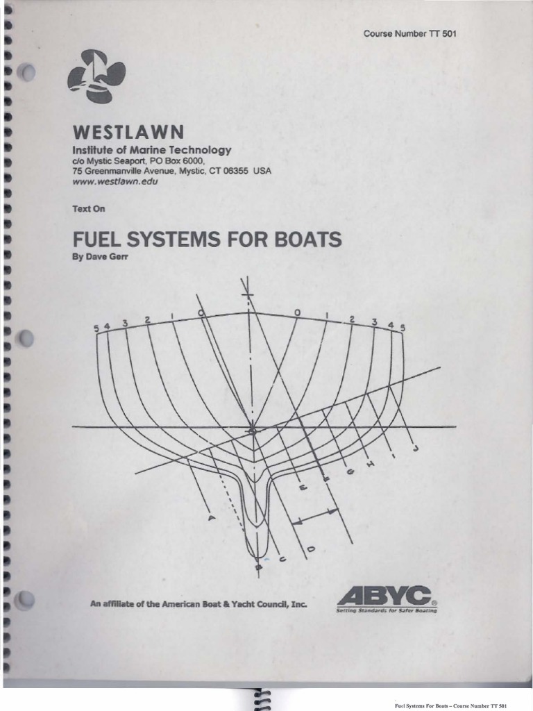 Fuel System for Boats Diesel Engine Pump