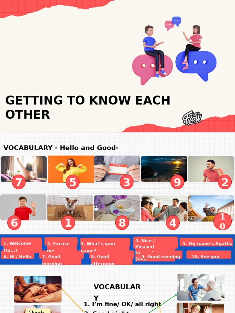 Getting to Know Each Other: A1 Lesson | PDF | Ecuador | Languages