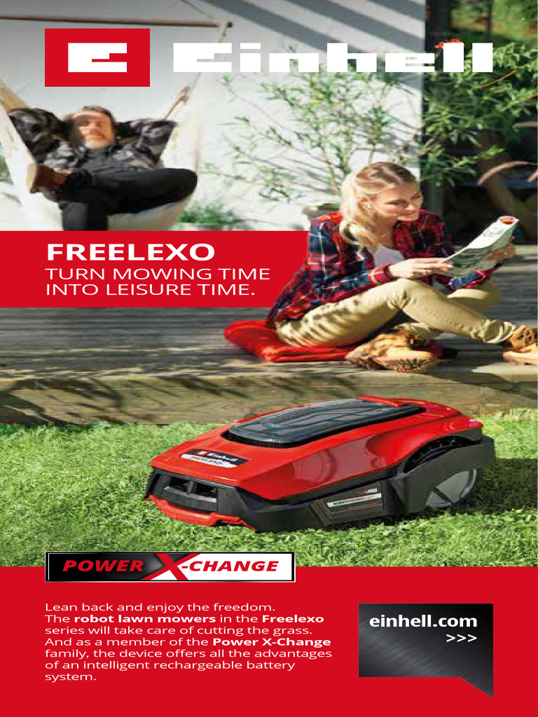 Einhell Freelexo Robot Mower Overview | PDF | Mower | Lawn