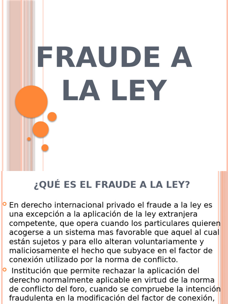 Fraude a la Ley en Derecho Internacional | PDF | Nacionalidad | Matrimonio