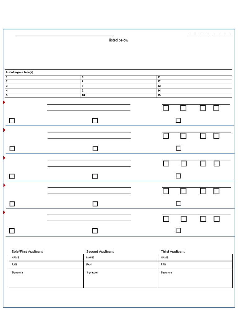 Bank Account Update Request Form | PDF | Banking
