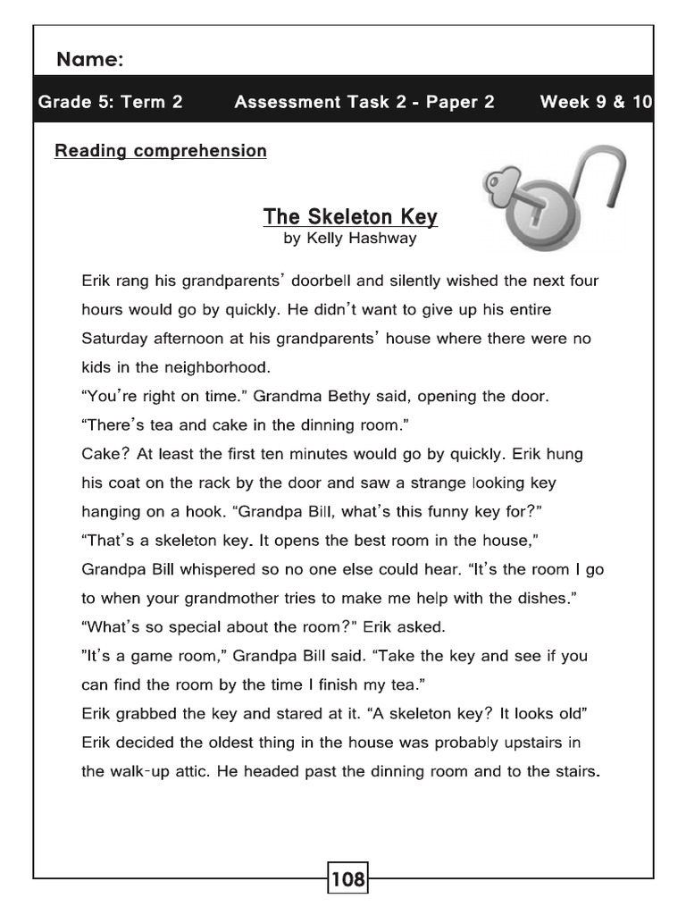 Pg. 108 - 114 Assesment 2 - Paper 2 - Grade 5 - Term 2 - Week 9-10 | PDF