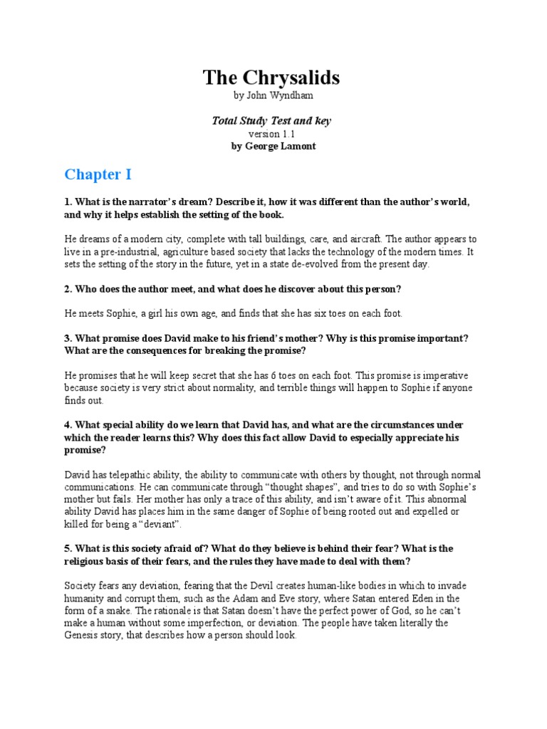 Chrysalids essays 05 image