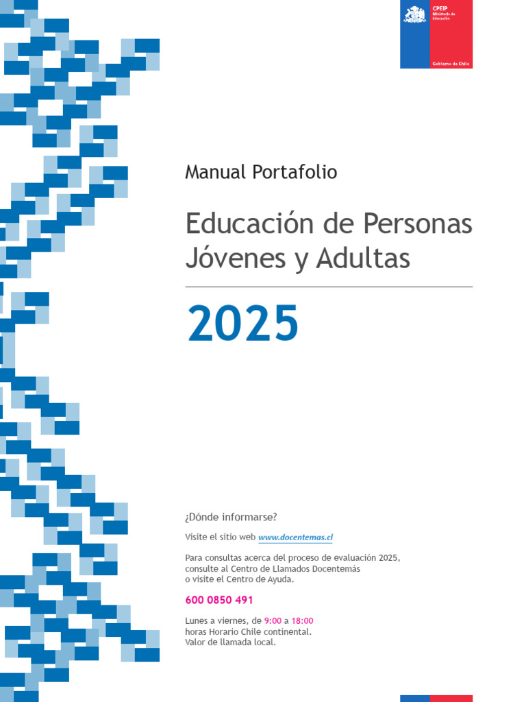 Manual Portafolio 2025 para Docentes | PDF | Plan de estudios | Enseñando