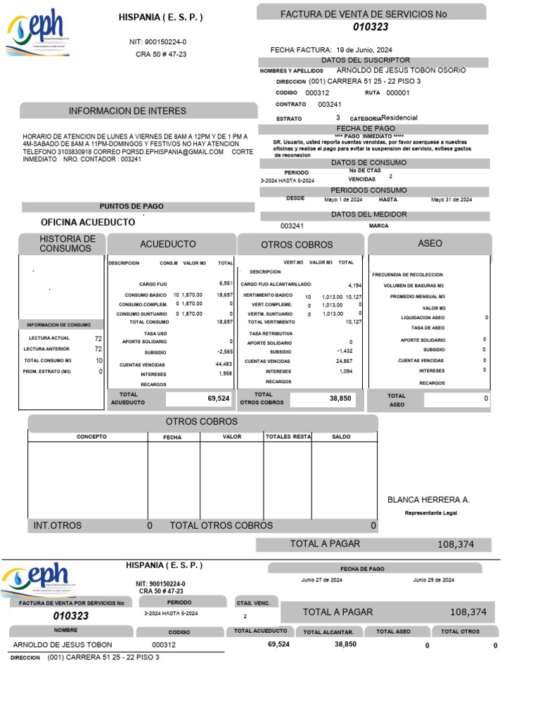 Cuentas Vencidas y Pago Inmediato | PDF