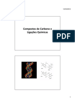 Compostos de Carbono e Ligações Químicas