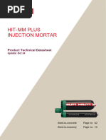 Hilti Anchor Rods and Threaded Rods Guide | PDF