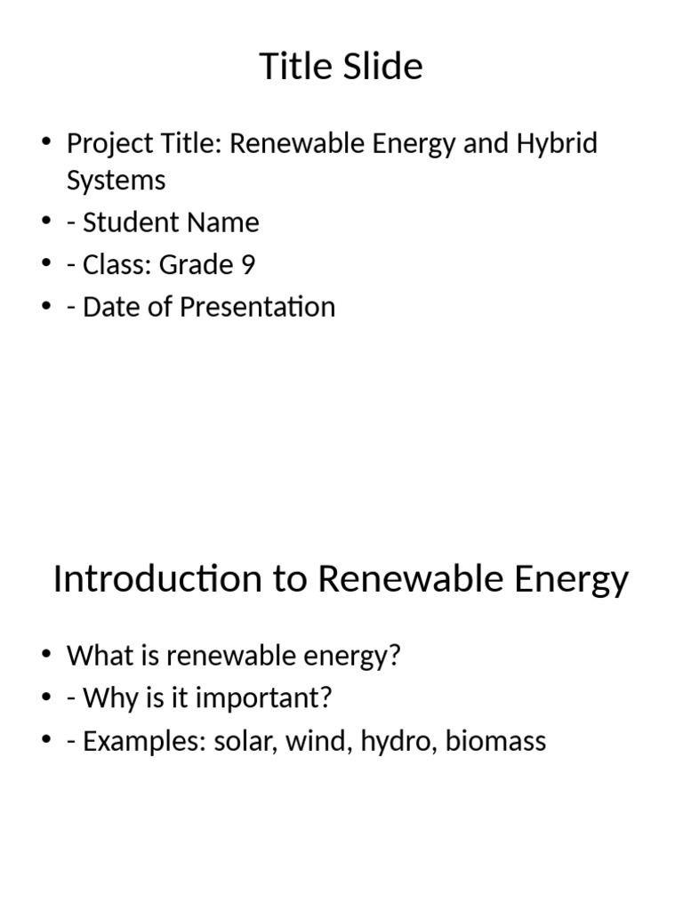 SSEM Grade9 Project Presentation | PDF