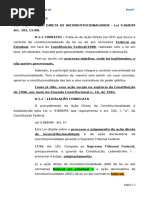 Legitimados para ADI e ADC na CF | PDF