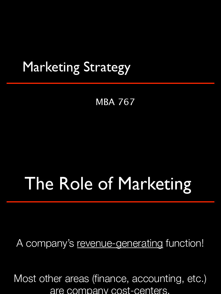Marketing Strategy Fundamentals Explained | PDF | Marketing | Pricing