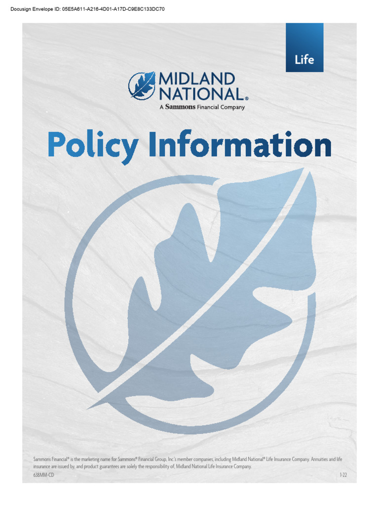 Please Sign This Document | PDF | Insurance | Life Insurance