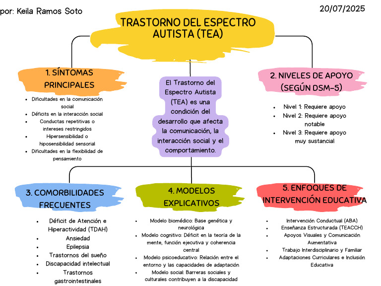 Intervenciones y Comorbilidades en TEA | PDF | Autismo | Desorden ...