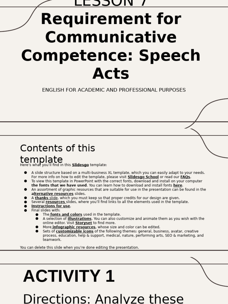 Understanding Speech Acts in Communication | PDF | Human Communication ...