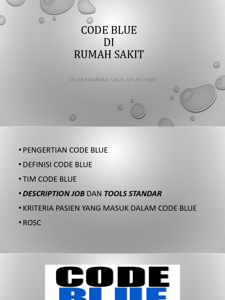 Materi Code Blue | PDF