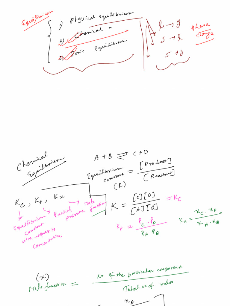 Equilibrium Note | PDF