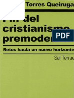 Torres Queiruga Andres - Fin Del Cristianismo Premoderno