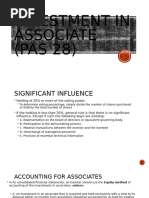Accounting for Associates and Joint Ventures | PDF | Investing | Equity ...