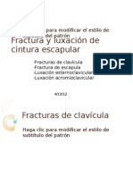 Fractura y Luxación de Cintura Escapular