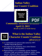 Indian Valley Character Counts! Coalition community leaders breakfast 2012