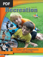 Download Longmont Recreation Summer 2012 Brochure by City of Longmont Colorado SN89127998 doc pdf