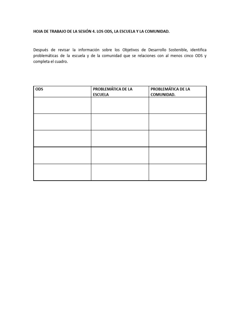 Hoja de Trabajo | PDF
