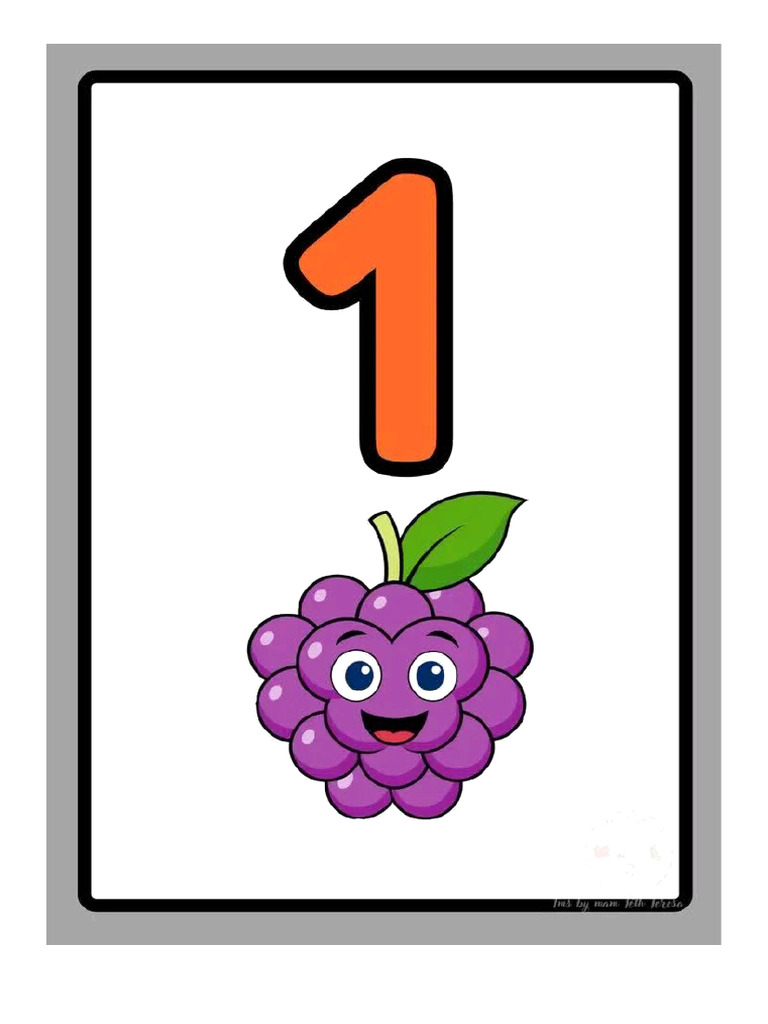 Numbers 1-20 With Object | PDF
