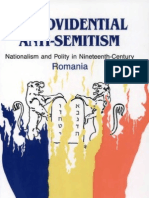 A providential anti-semitism. Nationalism and polity in 19-th century Romania