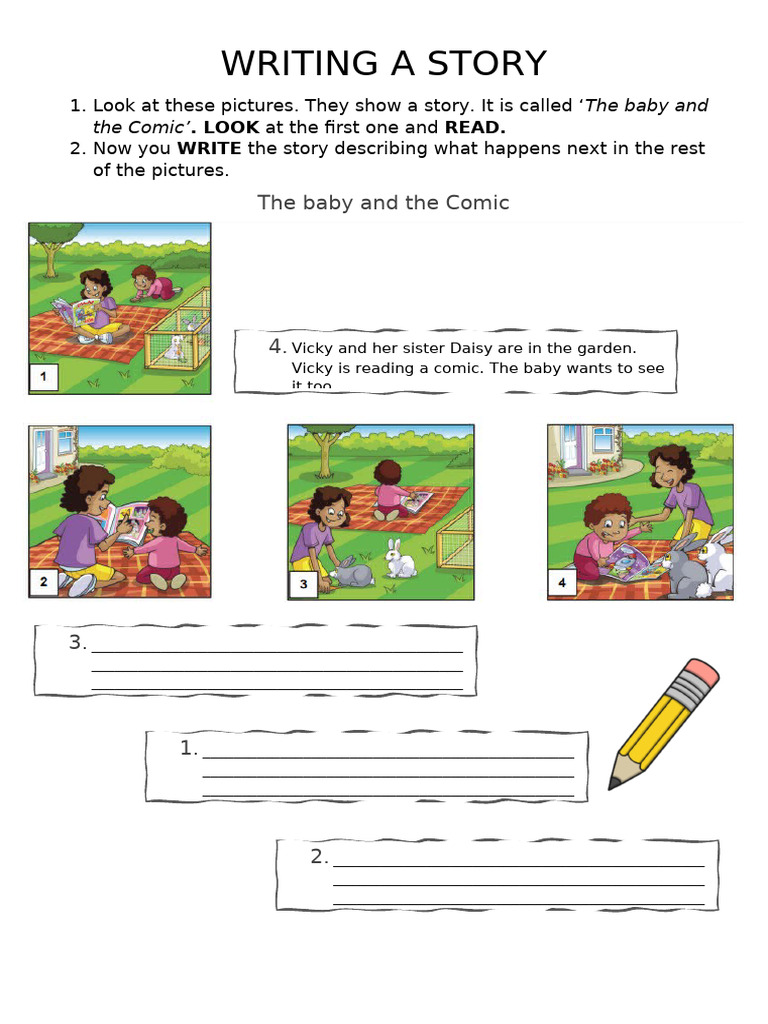 Story Writing and Speaking Tips Guide | PDF | Question | Linguistics