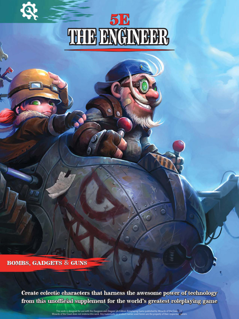 DND 5th Edition Homebrew For The Engineer Class | PDF