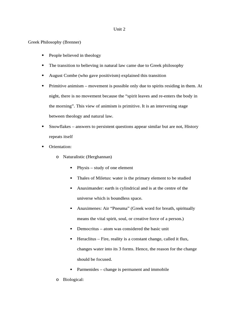 Greek Philosophy | PDF | Plato | Rationalism