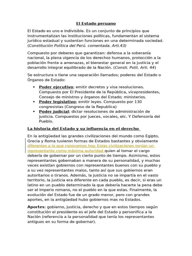 El Estado 23 | PDF | Estado (política) | Separación de poderes