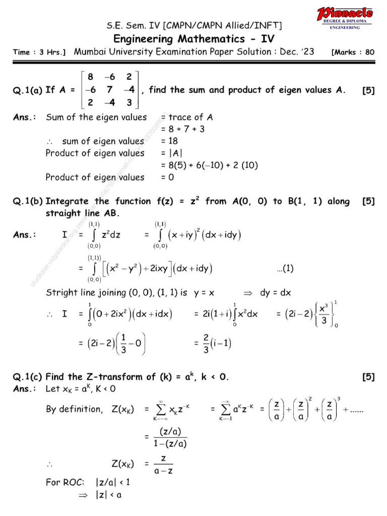 Dec - 23 Solution | PDF