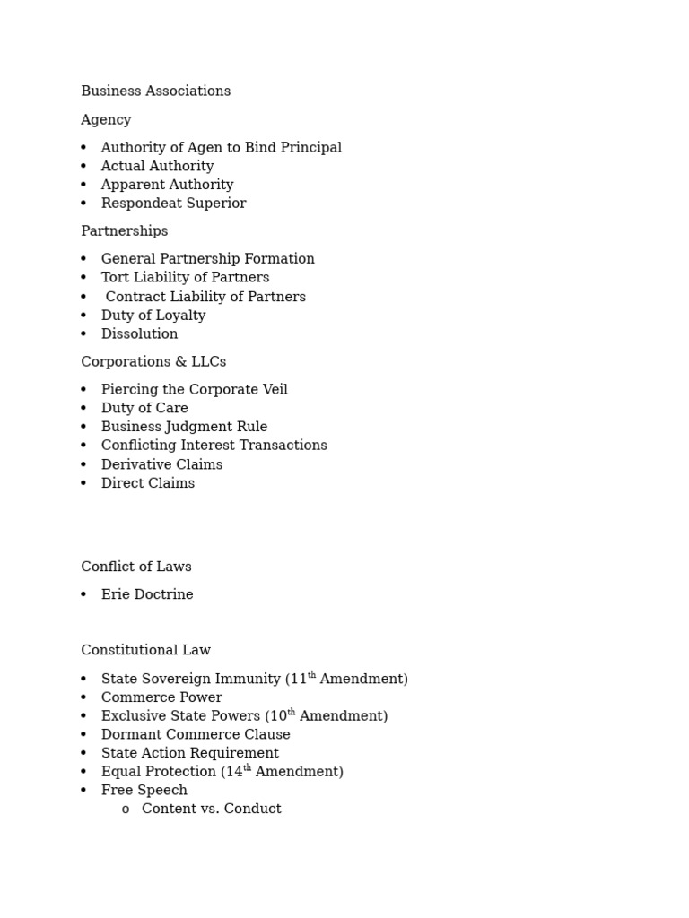MEE Most Tested Rules | PDF | Law Of Agency | Will And Testament