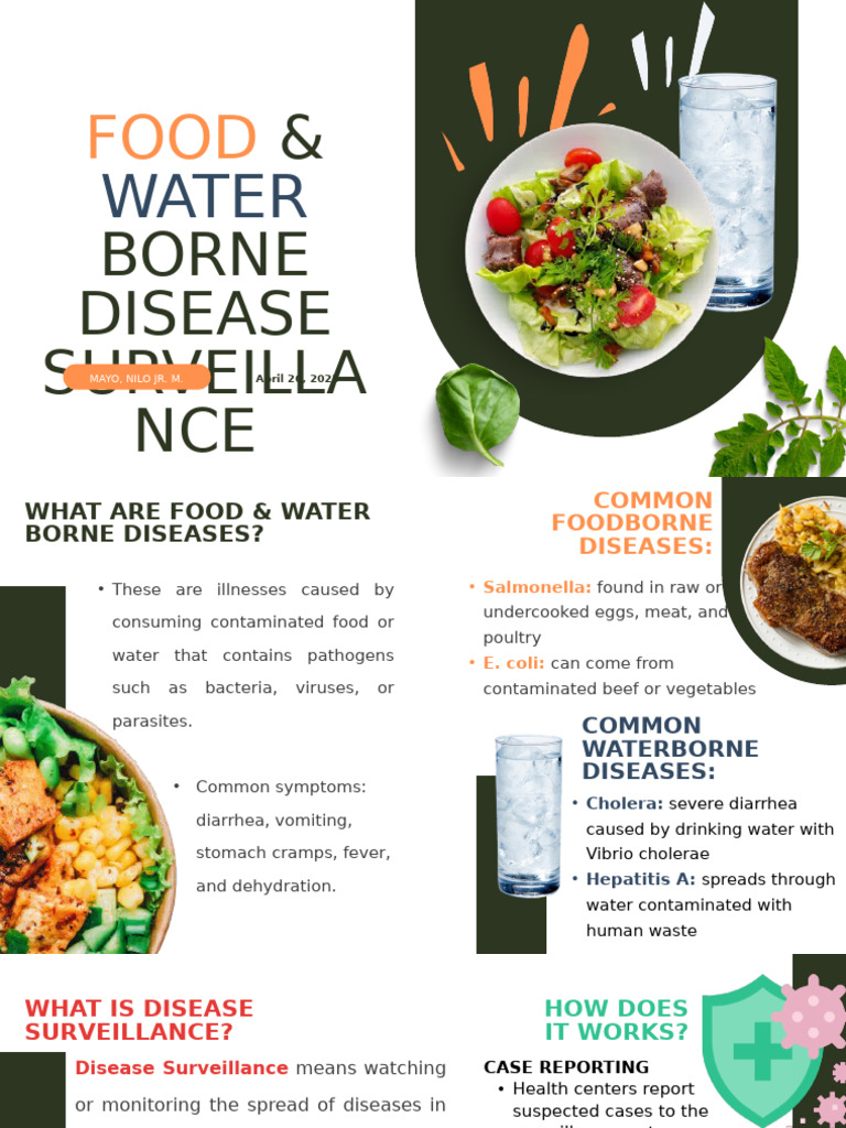 Food and Water Borne Disease Overview | PDF | Foodborne Illness | Cholera