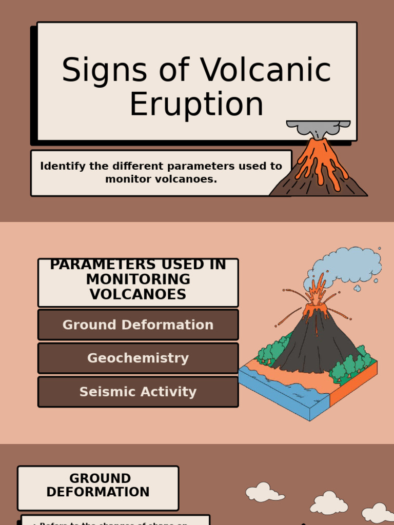 Signs of Volcanic Eruption | PDF