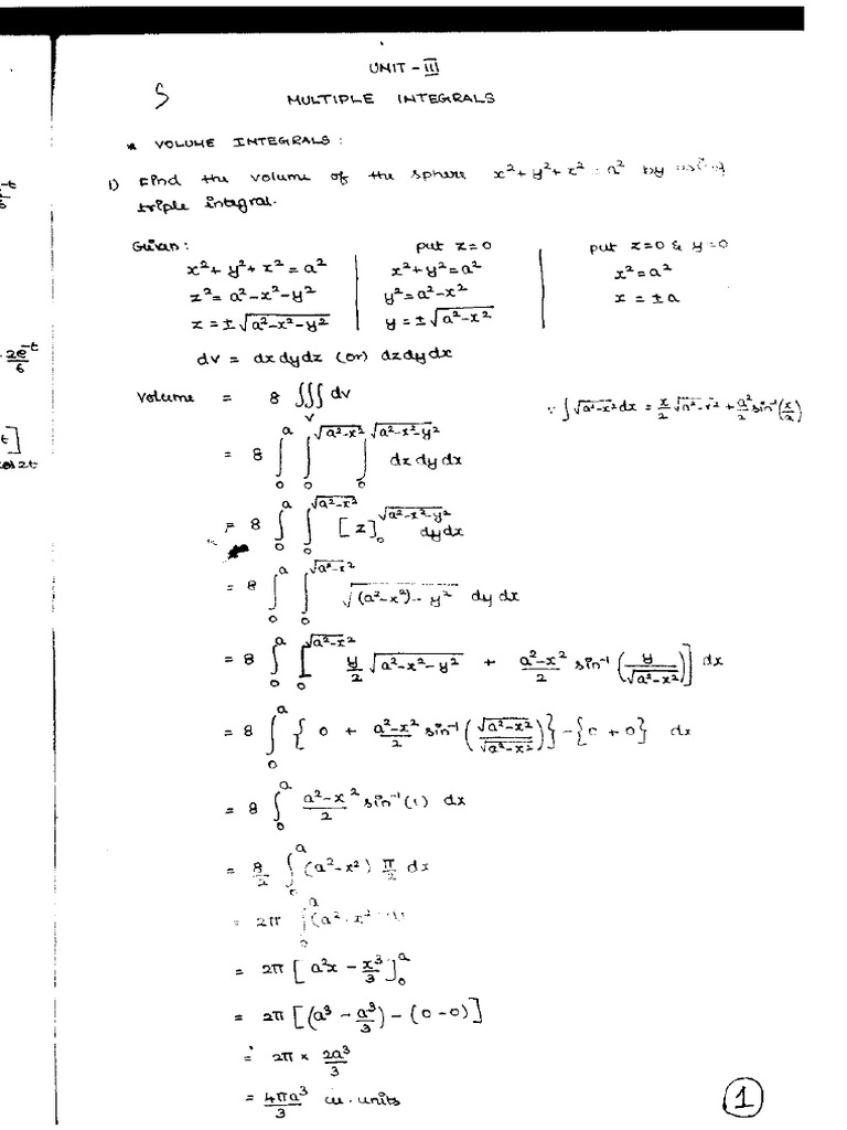 Integral Calculus Techniques and Applications | PDF