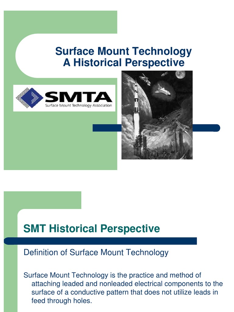 History and Impact of Surface Mount Technology | PDF | Industries ...
