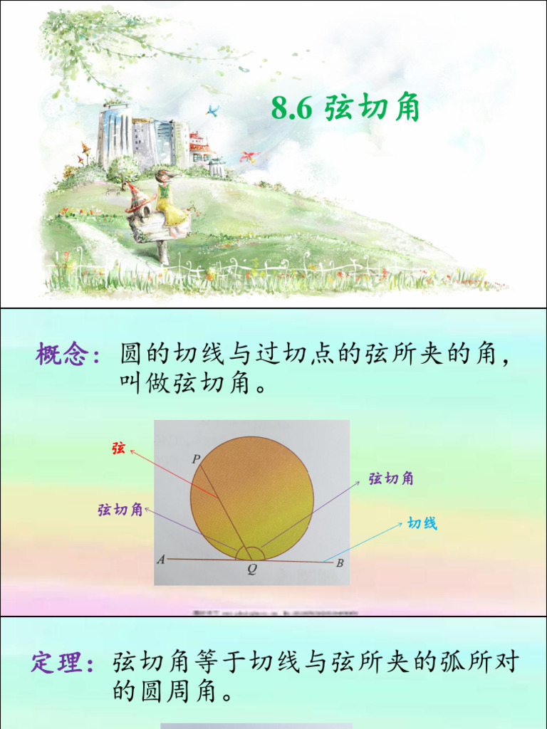 J3 MT 20201014 8.6 弦切角 | PDF