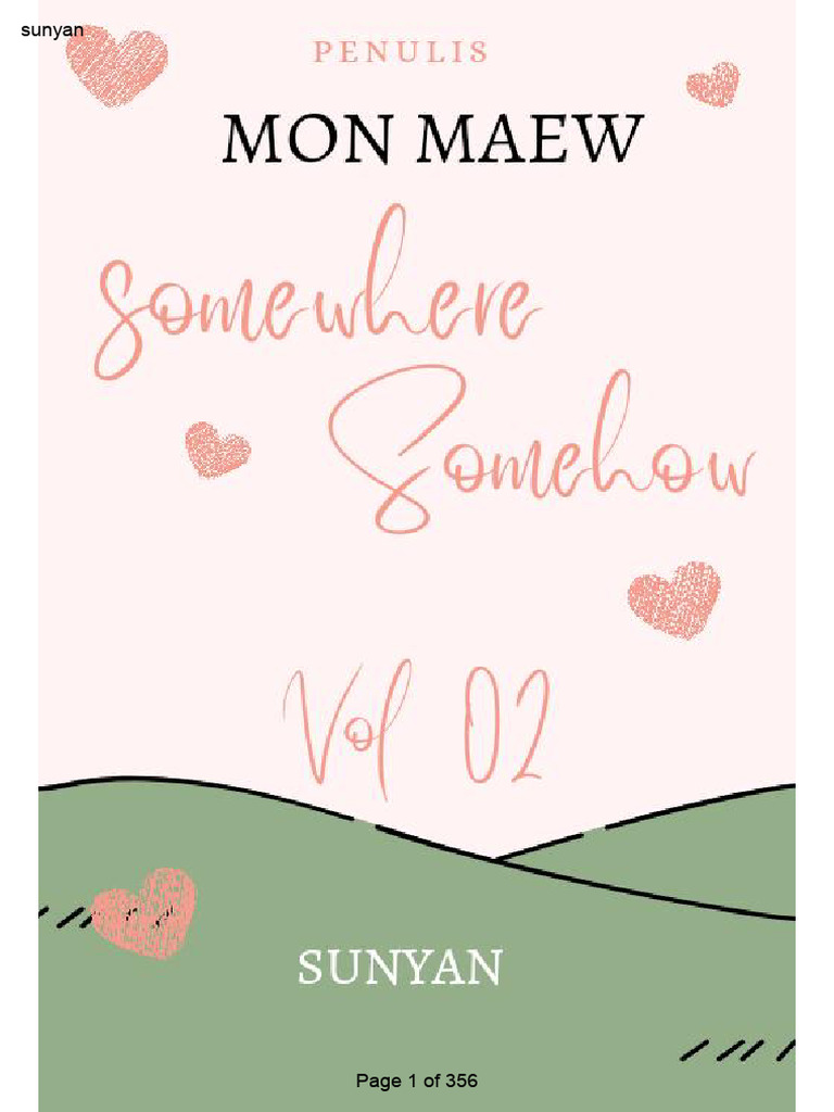 Somewhere Somehow: A Journey Begins | PDF